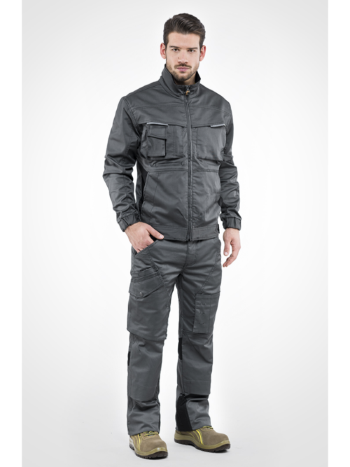 JT720G - PANTALONE SMOKE GRIGIO-NERO SOCIM